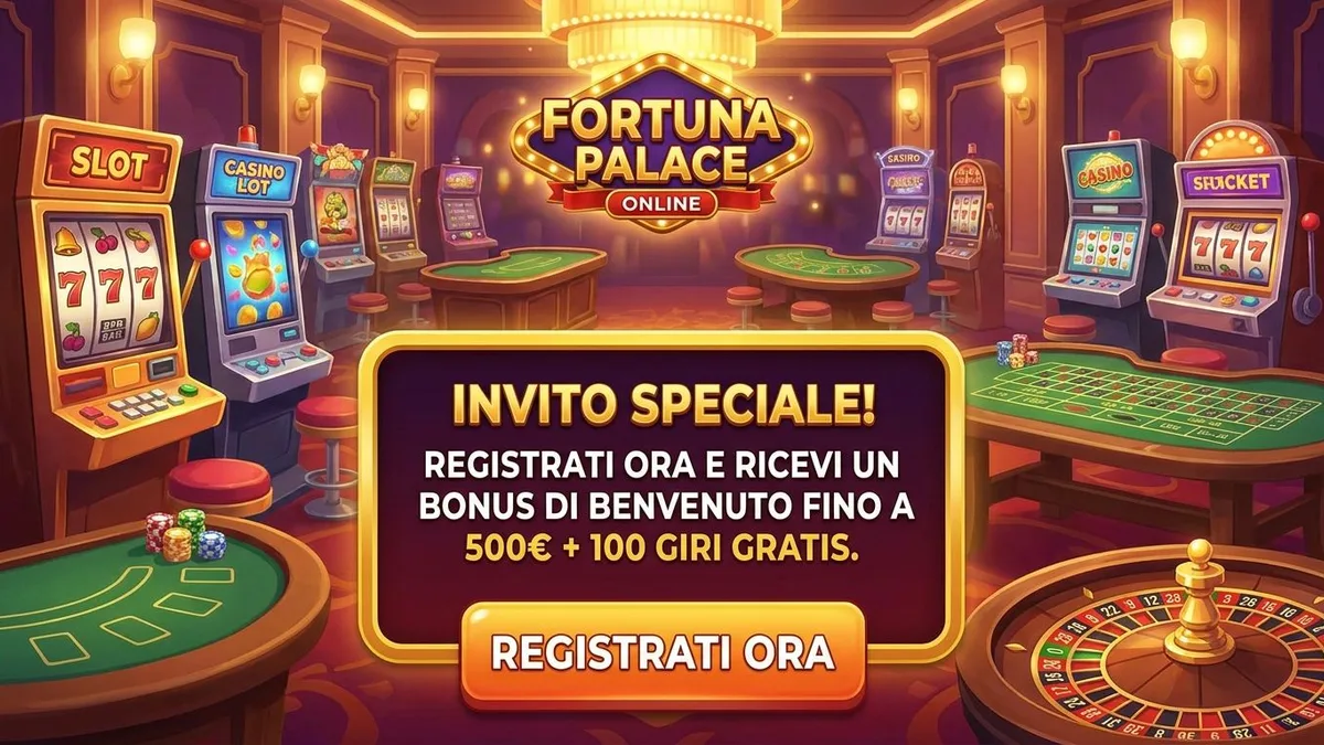 Registrazione con bonus